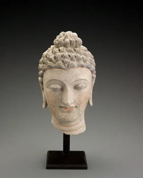 Framed Print : Head of Buddha, 3rd-4th centuries. Creator: Unknown Framed Print : Head of Buddha, 3rd-4th centuries. Creator: Unknown