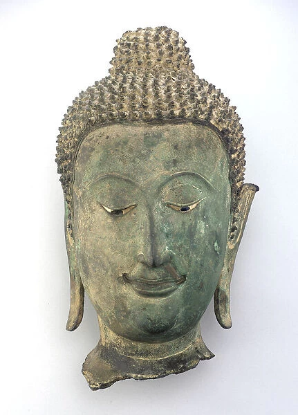 Head of a Buddha, Ayutthaya period, ca. 1700. Creator: Unknown