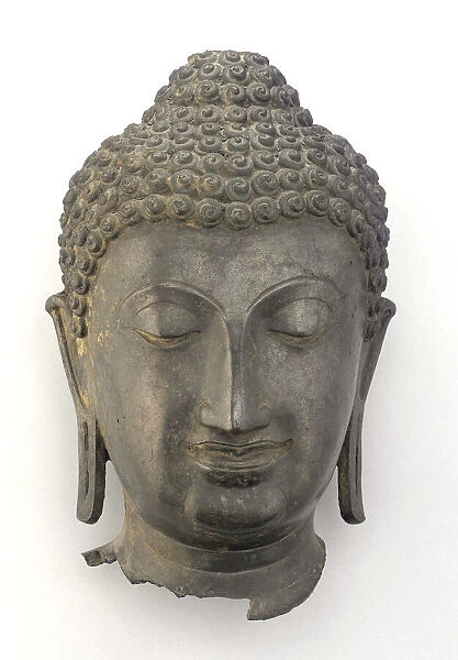 Head of a Buddha, Lan Na period, ca. 1500. Creator: Unknown