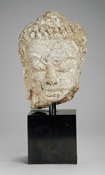 Head of Buddha Shakyamuni, 11th century. Creator: Unknown