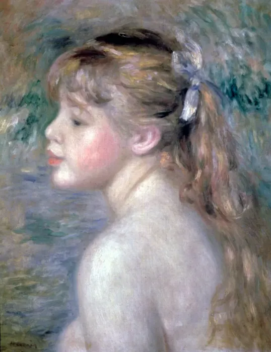 Framed Print : Head of a Child, 1892. Artist: Pierre-Auguste Renoir Framed Print : Head of a Child, 1892. Artist: Pierre-Auguste Renoir