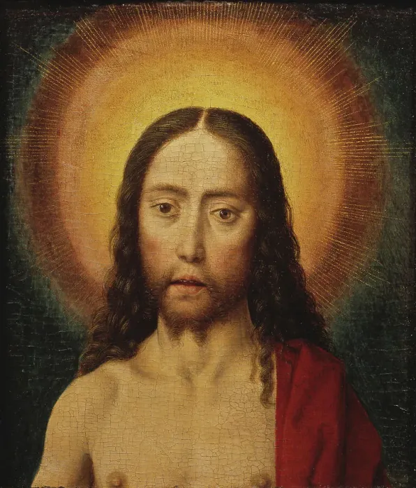 Framed Print : Head of Christ. Creator: Dieric Bouts Framed Print : Head of Christ. Creator: Dieric Bouts