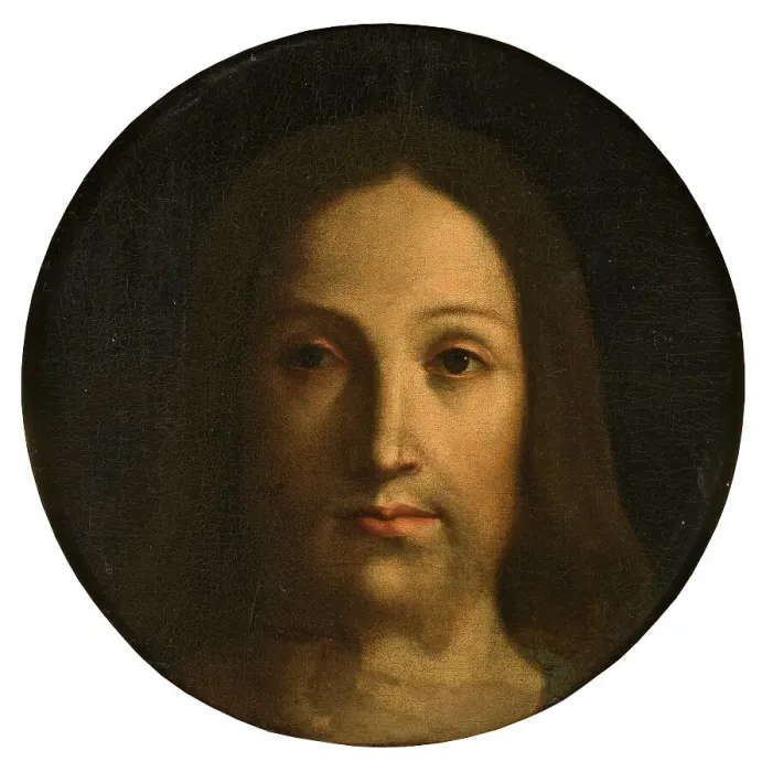 Framed Print : Head of Christ. Creator: Unknown Framed Print : Head of Christ. Creator: Unknown