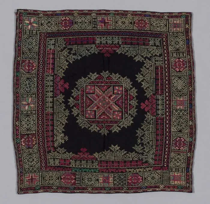 Framed Print : Head Cover, China, 1900, Qing Dyanasty (1644-1911). Creator: Unknown Framed Print : Head Cover, China, 1900, Qing Dyanasty (1644-1911). Creator: Unknown