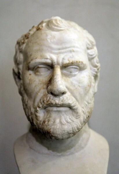 Head of Demosthenes, Athenian statesman and orator, 2nd century