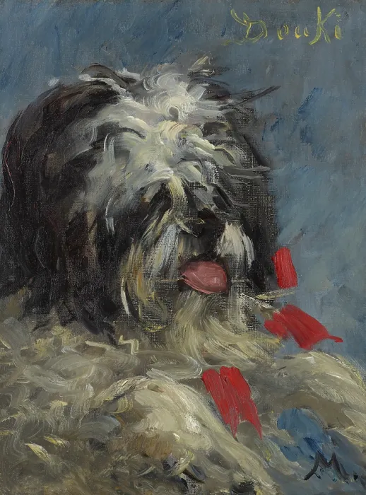 Framed Print : Head of the dog 'Donki', 1876. Creator: Manet, Edouard (1832-1883) Framed Print : Head of the dog 'Donki', 1876. Creator: Manet, Edouard (1832-1883)