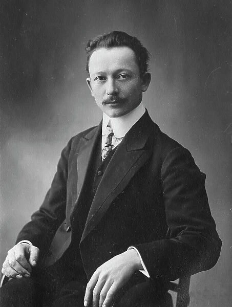 Head of the farm L.F. Radchenko., 1911. Creator: A. A. Antonov