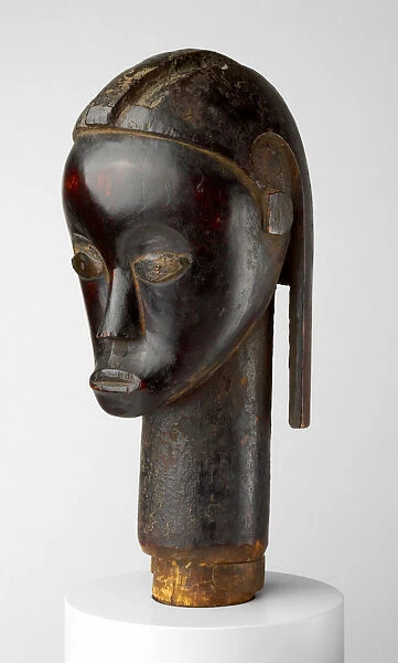 Head, Gabon, Mid-late 19th century. Creator: Unknown