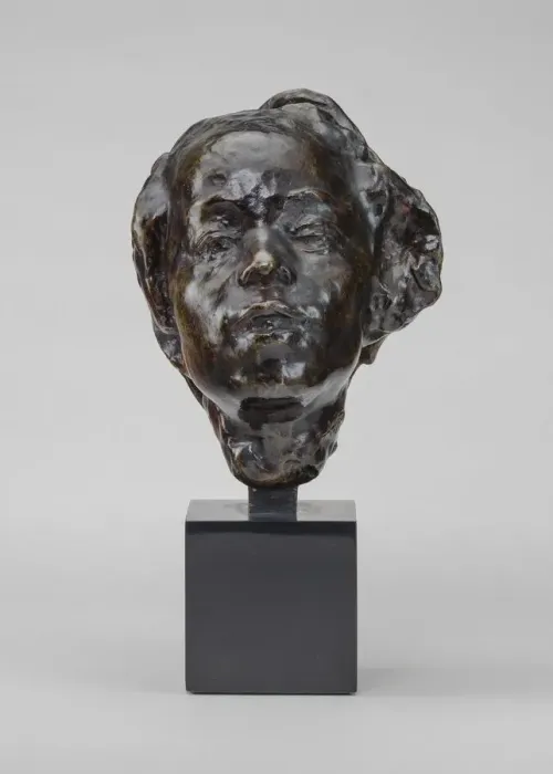 Framed Print : Head of Hanako (Ohta Hisa), model c. 1908, cast 1965. Creator: Auguste Rodin Framed Print : Head of Hanako (Ohta Hisa), model c. 1908, cast 1965. Creator: Auguste Rodin