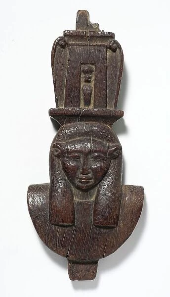 Head of Hathor, 16th Dynasty (c.1665-1600 BCE). Creator: Unknown