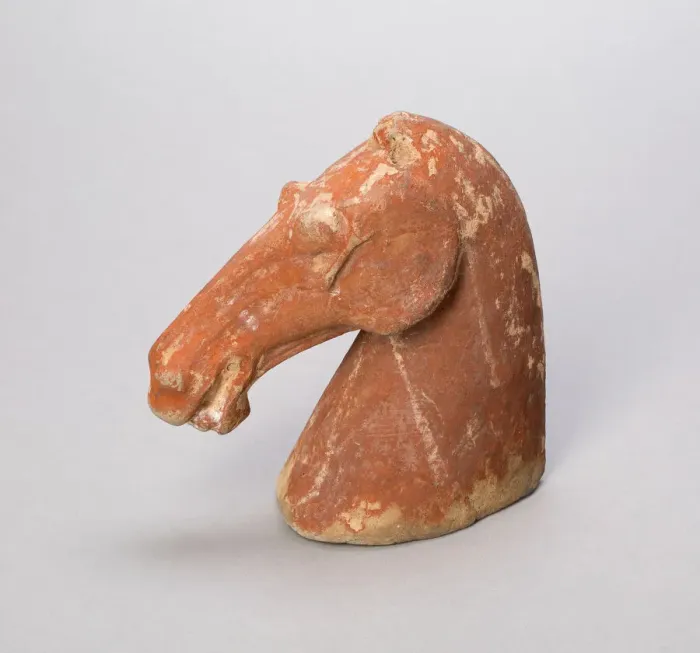 Framed Print : Head of a Horse, Han dynasty (206 B. C. -A. D. 221). Creator: Unknown Framed Print : Head of a Horse, Han dynasty (206 B. C. -A. D. 221). Creator: Unknown