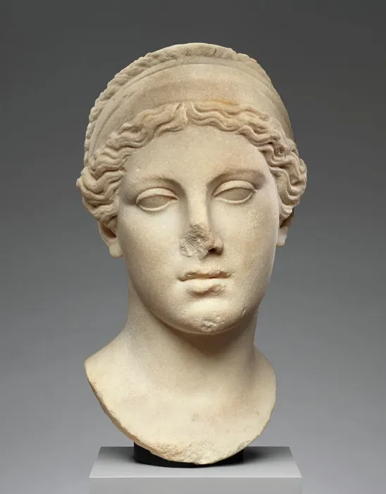 Framed Print : Head of Hygieia, A.D. 1-100. Creator: Unknown Framed Print : Head of Hygieia, A.D. 1-100. Creator: Unknown
