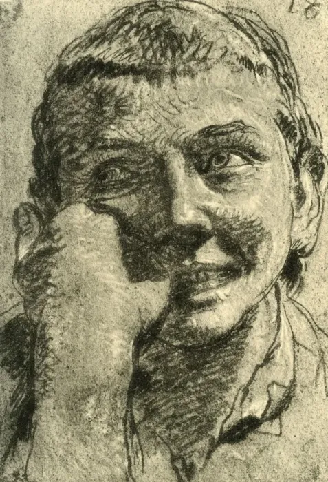 Framed Print : Head of a Laughing Boy, mid 18th century, (1928). Artist: Giovanni Battista Tiepolo Framed Print : Head of a Laughing Boy, mid 18th century, (1928). Artist: Giovanni Battista Tiepolo