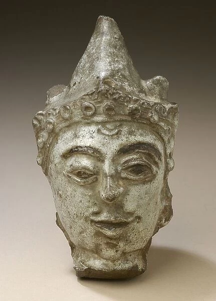 Head of a Man, 14th-15th century. Creator: Unknown