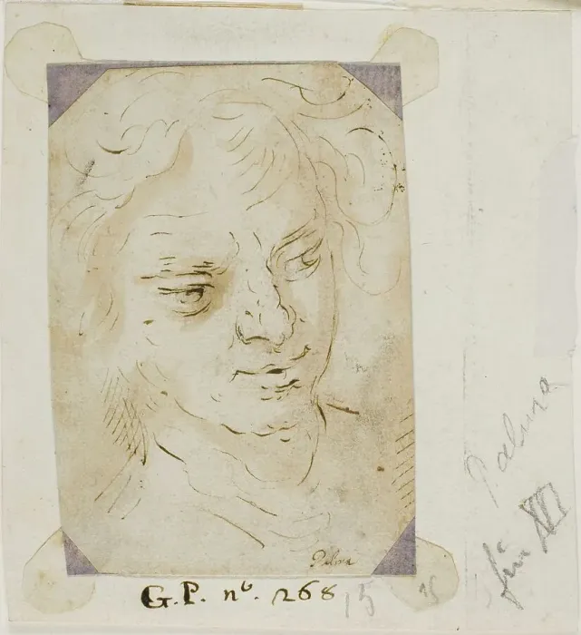 Framed Print : Head of a Man, 1600 / 11. Creator: Jacopo Palma Framed Print : Head of a Man, 1600 / 11. Creator: Jacopo Palma