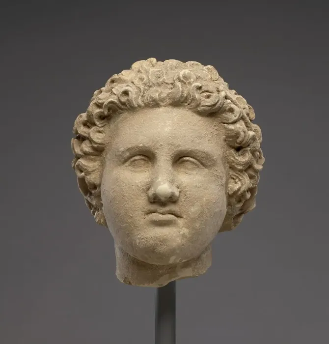 Framed Print : Head of a Man, 325-275 B.C. Creator: Unknown Framed Print : Head of a Man, 325-275 B.C. Creator: Unknown