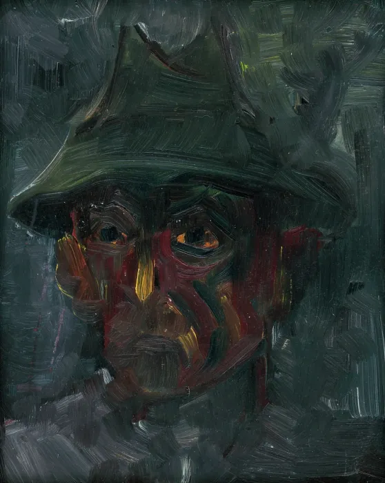 Framed Print : The head of a Man in a Hat, 1940-1944. Creator: Arnold Peter Weisz-Kubincan Framed Print : The head of a Man in a Hat, 1940-1944. Creator: Arnold Peter Weisz-Kubincan