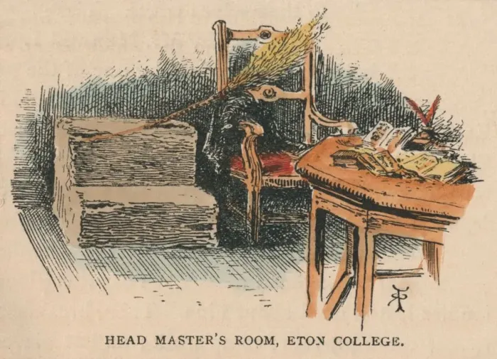 Framed Print : Head Masters Room, Eton College, 19th century. Creator: Unknown Framed Print : Head Masters Room, Eton College, 19th century. Creator: Unknown