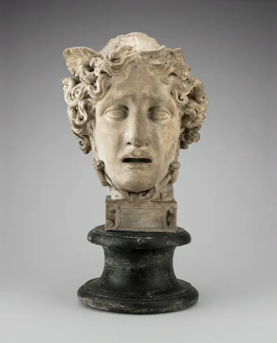 Framed Print : Head of Medusa, c. 1801. Creator: Antonio Canova Framed Print : Head of Medusa, c. 1801. Creator: Antonio Canova
