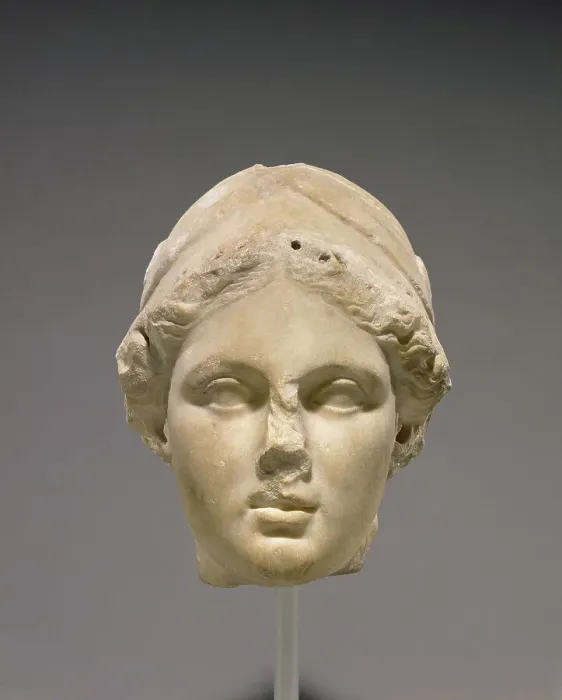 Framed Print : Head of Minerva, A.D. 1-50. Creator: Unknown Framed Print : Head of Minerva, A.D. 1-50. Creator: Unknown
