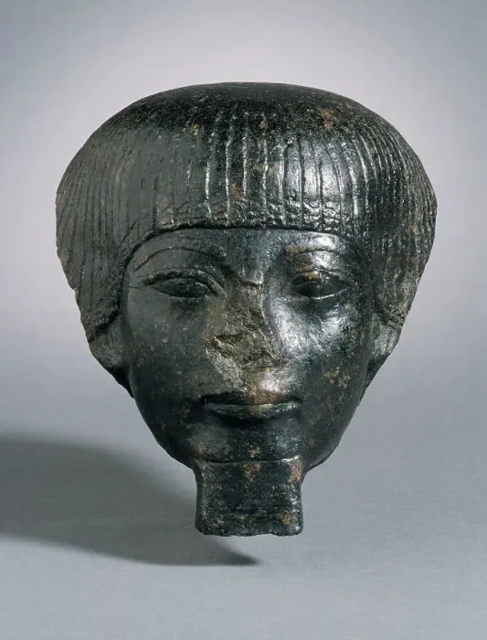 Framed Print : Head of an Official, 1391-1353 B.C.. Creator: Unknown Framed Print : Head of an Official, 1391-1353 B.C.. Creator: Unknown
