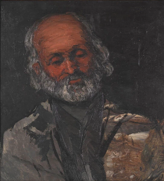 Head of an old man, ca 1866