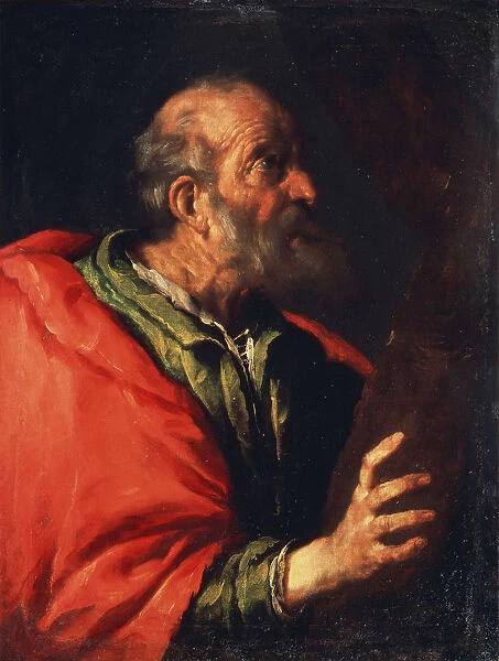 Head of an Old Man (the Apostle Peter?), 17th century. Artist: Bernardo Strozzi