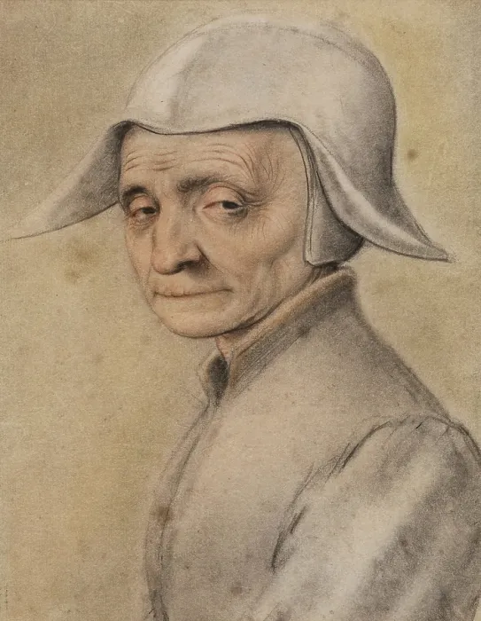 Framed Print : Head of an Old Woman, c.between 1600 and 1625. Creators: David Lagneau, Francois Lagneau, Jacques Lagneau Framed Print : Head of an Old Woman, c.between 1600 and 1625. Creators: David Lagneau, Francois Lagneau, Jacques Lagneau