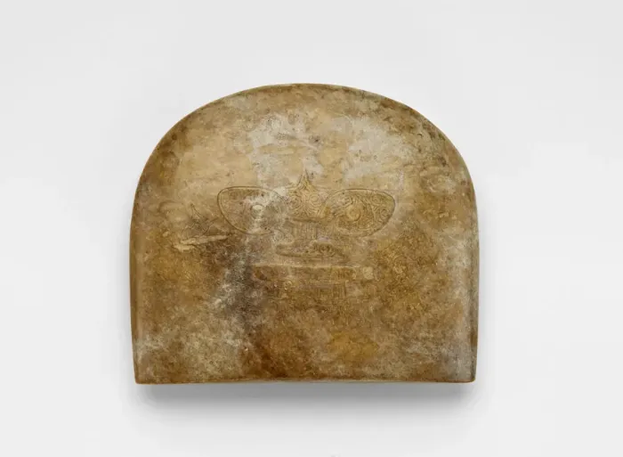 Framed Print : Head ornament with mask, Late Neolithic period, ca. 3300-2250 BCE. Creator: Unknown Framed Print : Head ornament with mask, Late Neolithic period, ca. 3300-2250 BCE. Creator: Unknown
