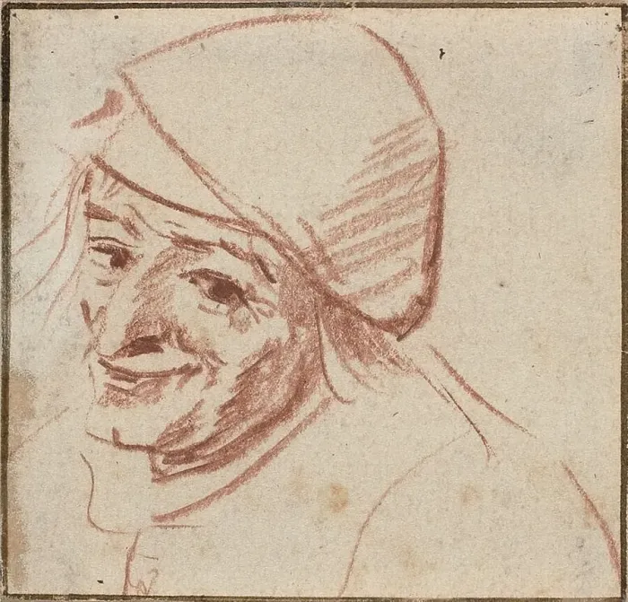 Framed Print : Head of a Peasant, n.d. Creator: Egbert van Heemskerk Framed Print : Head of a Peasant, n.d. Creator: Egbert van Heemskerk