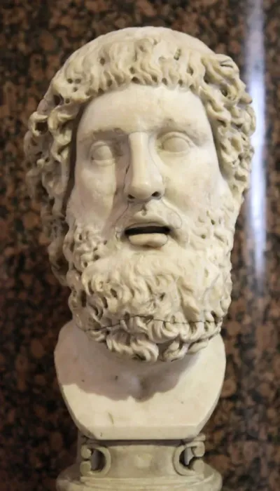 Framed Print : Head of Philoctetes, 2nd century Framed Print : Head of Philoctetes, 2nd century