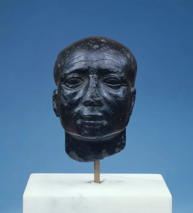 Framed Print : Head of a Priest, 3rd-2nd century BC. Creator: Unknown Framed Print : Head of a Priest, 3rd-2nd century BC. Creator: Unknown