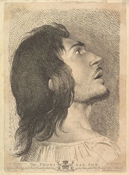 Head in Profile of Prodigal Son, 1766. Creator: Richard Earlom