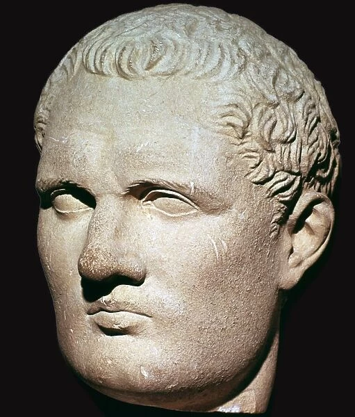 Head of the Roman emperor Caligula, 1st century
