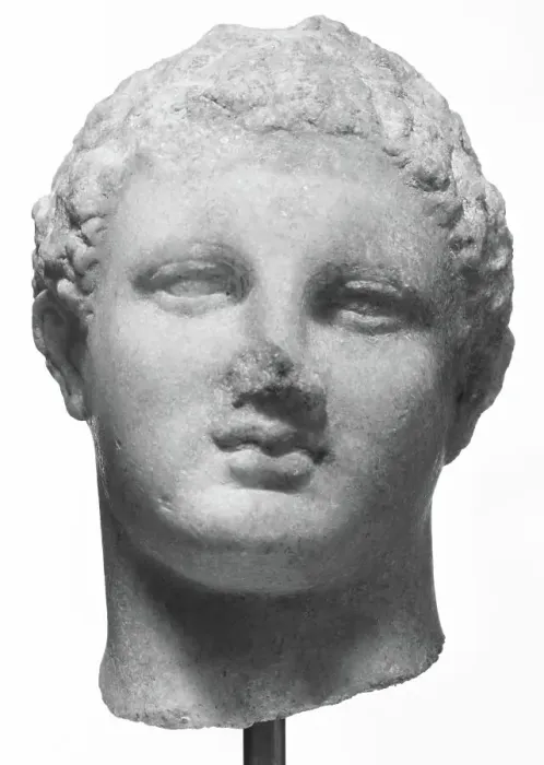 Framed Print : Head of a Statuette of Demetrios Poliorketes, 3rd century BC. Creator: Unknown Framed Print : Head of a Statuette of Demetrios Poliorketes, 3rd century BC. Creator: Unknown