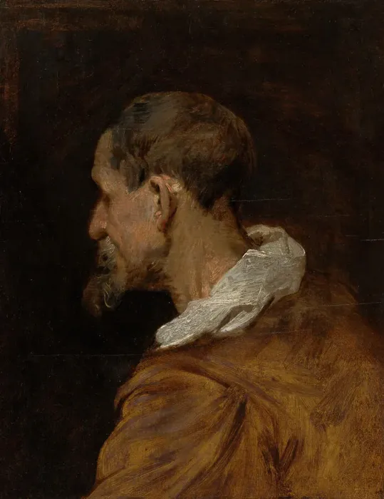 Framed Print : Head Study, c1618-1620. Creator: Anthony van Dyck Framed Print : Head Study, c1618-1620. Creator: Anthony van Dyck