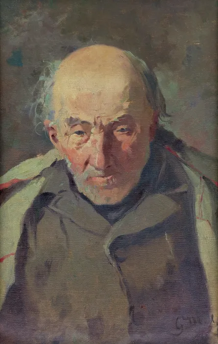 Framed Print : Head Study of a Church Beggar, around 1906. Creator: Gustav Mally Framed Print : Head Study of a Church Beggar, around 1906. Creator: Gustav Mally