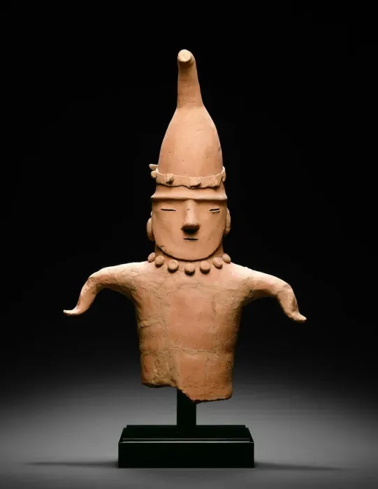 Framed Print : Head and Torso of a Dancing Figure, 5th-7th century. Creator: Unknown Framed Print : Head and Torso of a Dancing Figure, 5th-7th century. Creator: Unknown