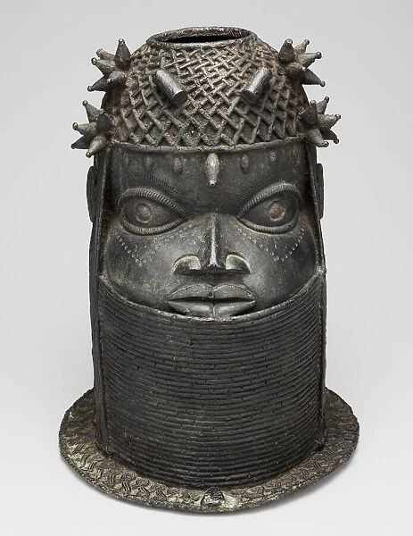 Head (Uhunmwun Elao), Nigeria, 18th  /  early 19th century. Creator: Unknown