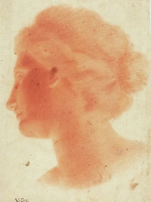 Framed Print : Head of Venus de Medici, n.d. Creator: Vincenzo Dandini Framed Print : Head of Venus de Medici, n.d. Creator: Vincenzo Dandini