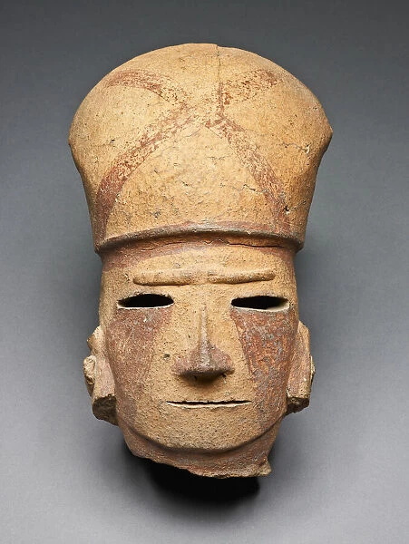 Head of a Warrior, 6th century Kofun period (mid 3rd-6th century A. D. ). Creator: Unknown
