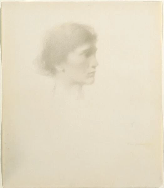Head of a Woman, 1894 or after. Creator: Thomas Wilmer Dewing (American, 1851-1938)