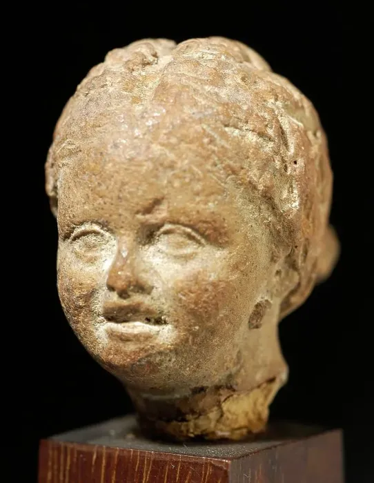 Framed Print : Head of a Woman, 1st-2nd century CE. Creator: Unknown Framed Print : Head of a Woman, 1st-2nd century CE. Creator: Unknown