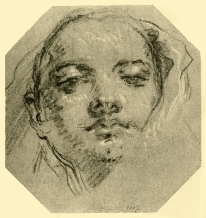 Framed Print : Head of a Woman, c1739-c1744, (1928). Artist: Giovanni Battista Tiepolo Framed Print : Head of a Woman, c1739-c1744, (1928). Artist: Giovanni Battista Tiepolo