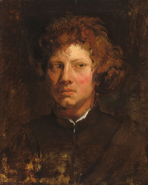 Head of a Young Man, c. 1617  /  1618. Creator: Anthony van Dyck