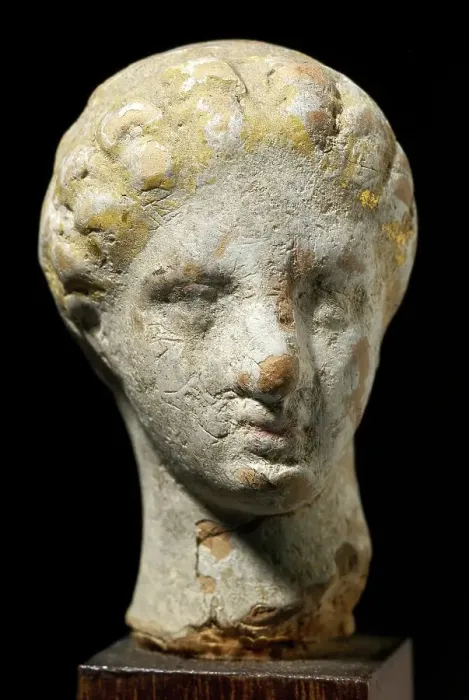 Framed Print : Head of a Youth, 1st-2nd century CE. Creator: Unknown Framed Print : Head of a Youth, 1st-2nd century CE. Creator: Unknown
