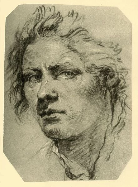 Head of a Youth, mid 18th century, (1928). Artist: Giovanni Battista Tiepolo