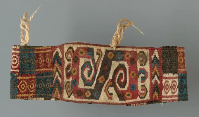 Framed Print : Headband, Peru, A. D. 600 / 900. Creator: Unknown Framed Print : Headband, Peru, A. D. 600 / 900. Creator: Unknown