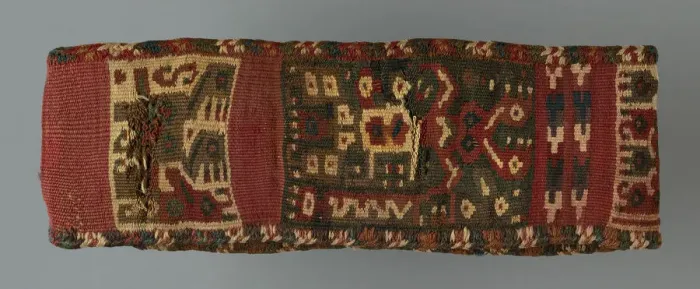 Framed Print : Headband, Peru, A. D. 800 / 1100. Creator: Unknown Framed Print : Headband, Peru, A. D. 800 / 1100. Creator: Unknown