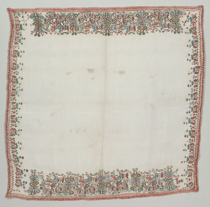 Framed Print : Headcloth, 1800 s. Creator: Unknown Framed Print : Headcloth, 1800 s. Creator: Unknown